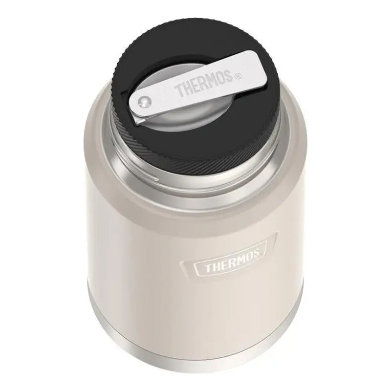 Termo Comida 710ml Icon Acero Inoxidable Sandstone-thermos Color Beige