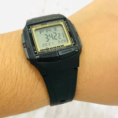Reloj Casio Hombre Modelo Db-36-9avdf Correa De Resina Negro Relojes De Muñeca