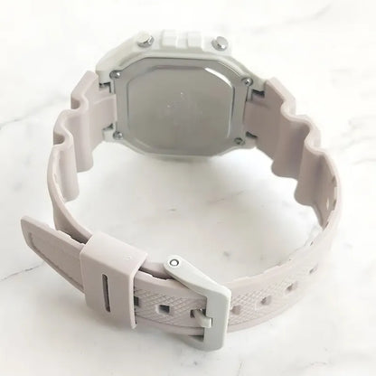 Reloj Digital Casio W-218hc-4a2vdf Para Mujer Blanco Gris