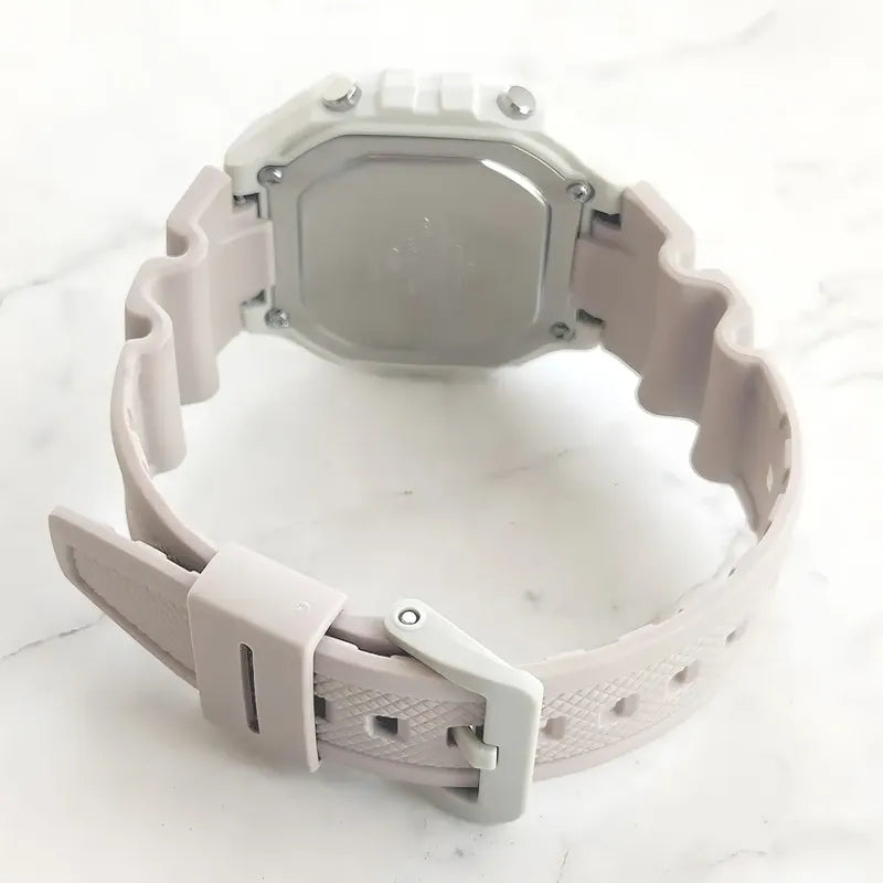Reloj Casio W-218hc-4a2v Unisex - Digital Blanco Gris