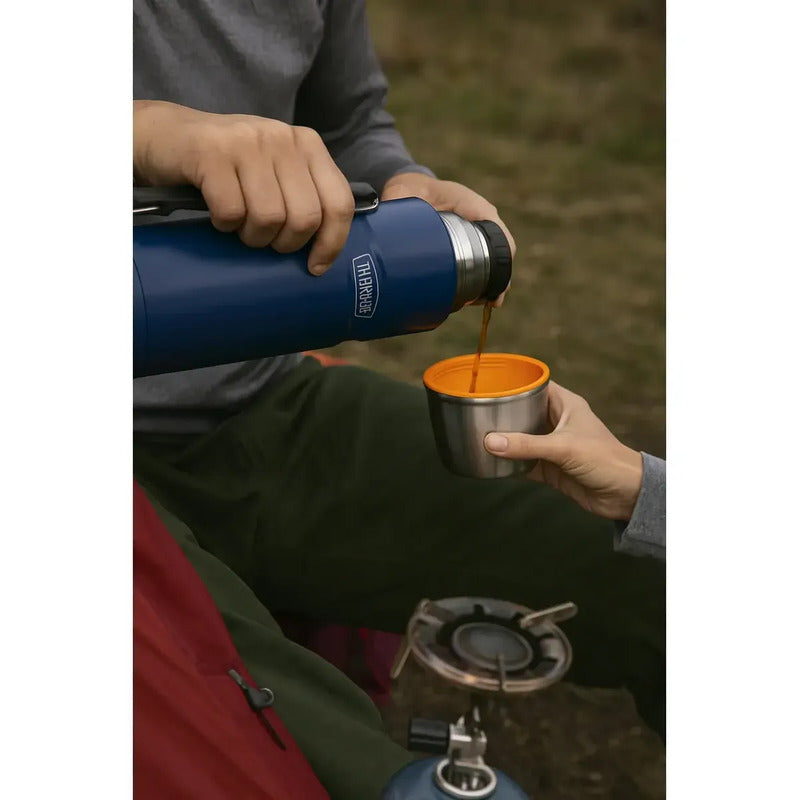 Termo Liquido Acero Inox King 1,2l Matt Navy Azul Marino