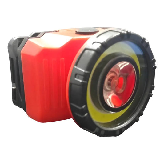 Linterna Frontal De Cabeza A Pila Aaa Bl-838 Rojo