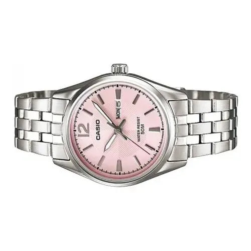 Reloj Casio Ltp-1335d-5av Cuarzo Plateado