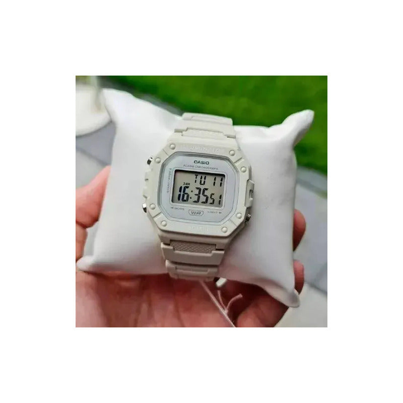 Reloj Casio W-218hc-8avdf Cuarzo Unisex Blanco