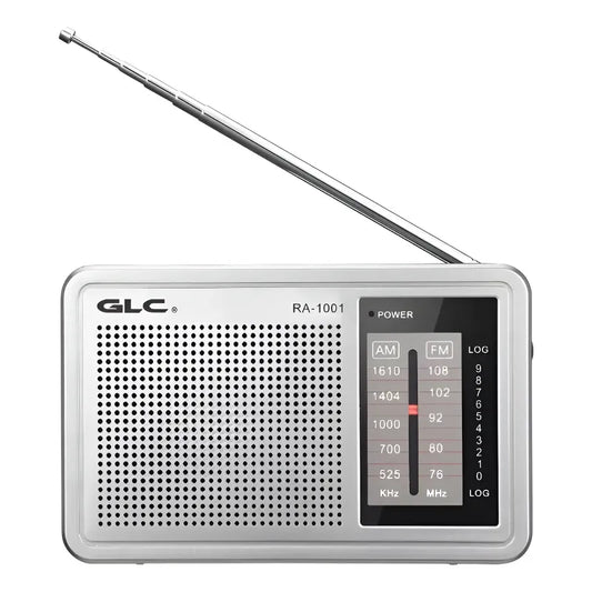Radio Glc Ra-1001 Portátil Am/fm Gris