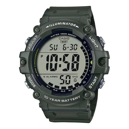 Reloj Casio Hombre Ae-1500whx-3avdf Verde