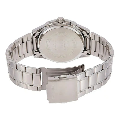 Reloj Casio Hombre Mtp-1375d-1avdf Plateado Negro