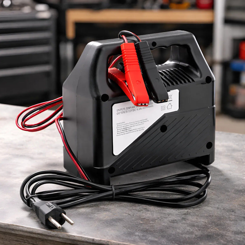 Cargador De Batería 6v/12v 6 Amperios Para Autos Motos