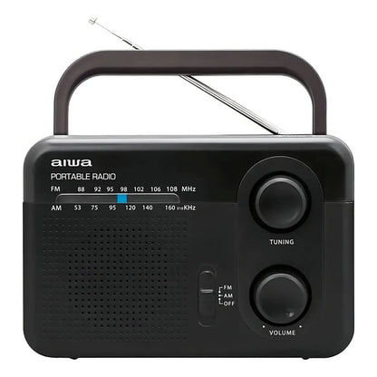 Radio Fm Aiwa Awfml4 Awfml4 Analógico Portátil Color Negro