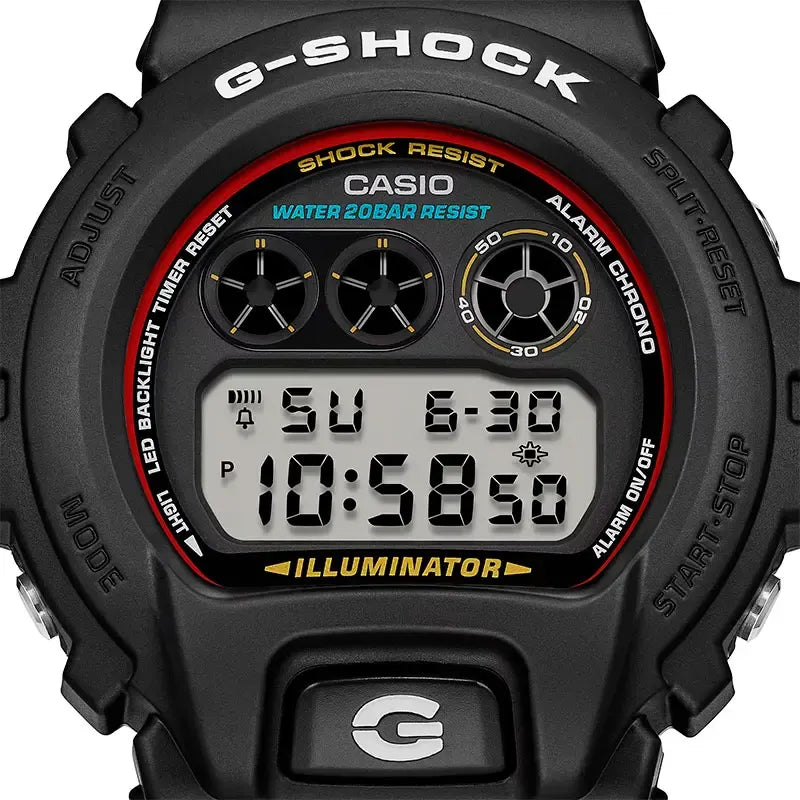 Reloj Casio G-shock Dw-6900rl-1dr Resistente A Los Golpes Negro