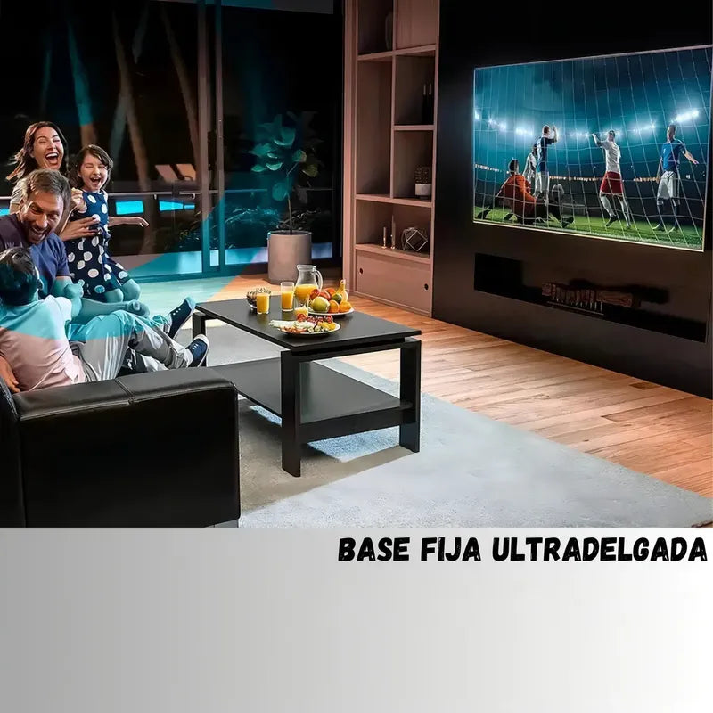 Soporte Fijo Para Tv Pared 26  A 63  Negro Vesa 400x400mm
