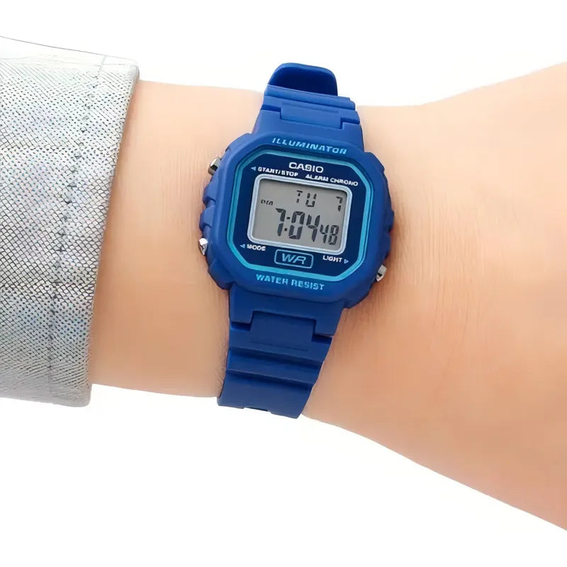 Reloj Casio La-20wh-2a Unisex Digital Azul Correa
