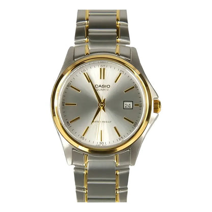 Reloj Casio Mujer Clásico Ltp1183g-7adf Calendario Combinado Plateado Plata