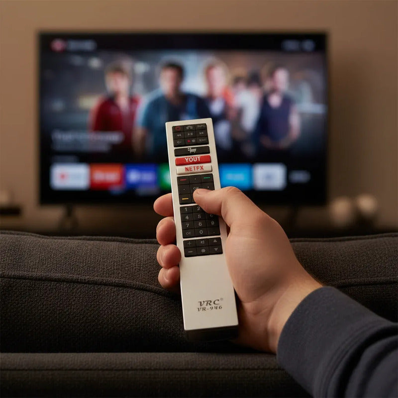 Control Genérico Compatible Aoc Smart Tv U6295 + Pilas