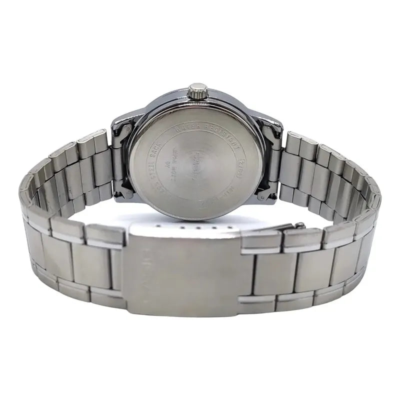 Reloj Pulsera Casio Mtp-v002d-7b Con Correa De Acero Inoxidable Color Plateado Para Hombre