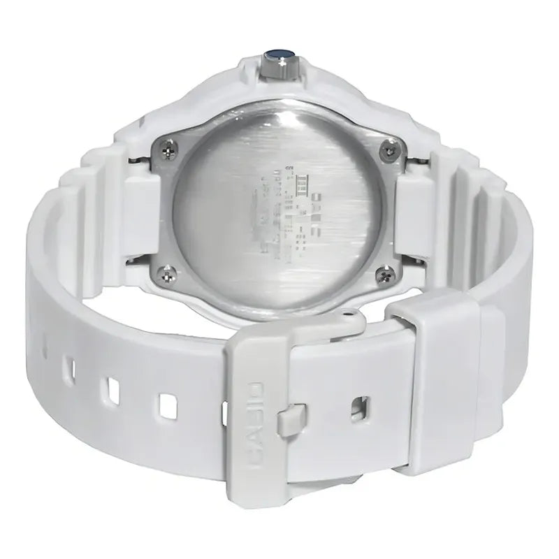 Reloj Casio Dama Lrw-200h-7bvdf Blanco Plateado