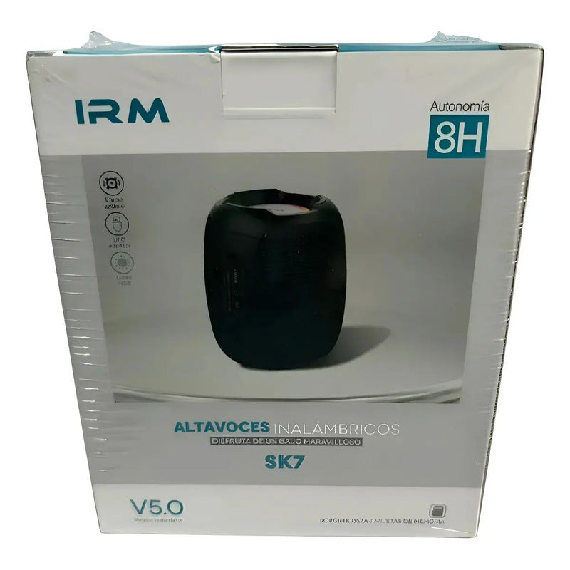 Altavoz Inalambrico Bluetooth Sk7 20w Portatil Azul Marino