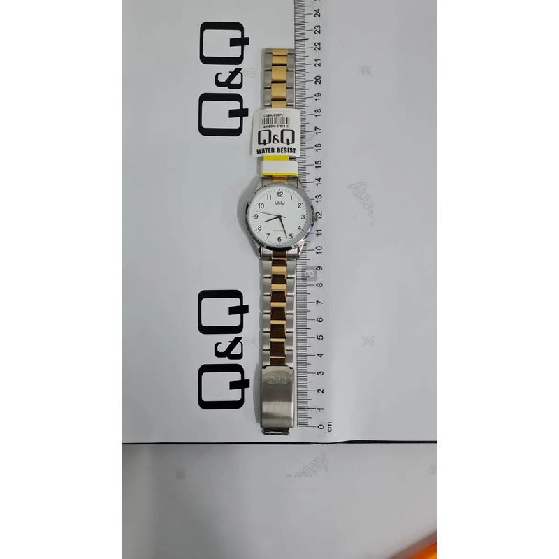 Q&q C08a-003py Hombre Adultos (cód: 26842200) Dorado Plateado Blanco