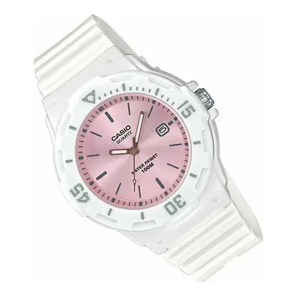 Reloj Casio Lrw-200h-4e3vdf Cuarzo Mujer Color De La Correa Blanco