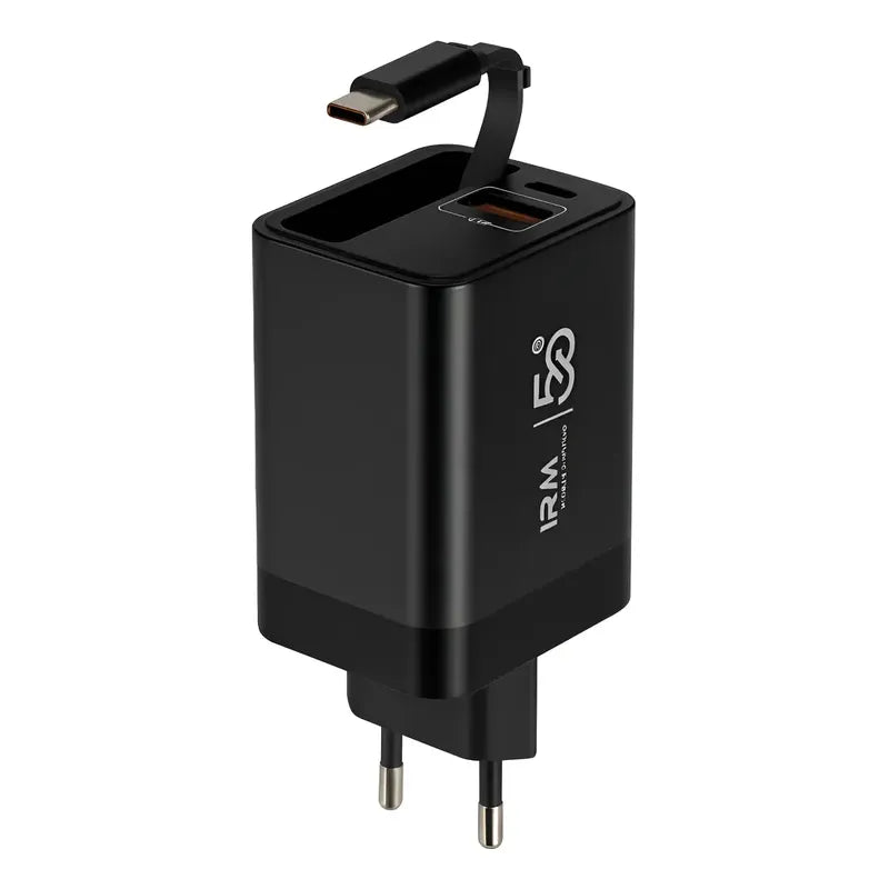 Cargador 50w De Pared Carga Super Rápida Certificacion Sec Negro