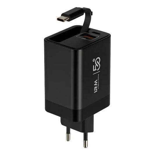 Cargador 50w De Pared Carga Super Rápida Certificacion Sec Negro