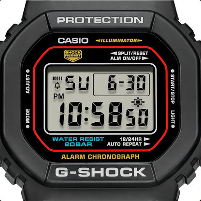 Reloj Casio G-shock Dw-5600rl-1 Digital Para Hombre Con Correa Negra Negro Gris