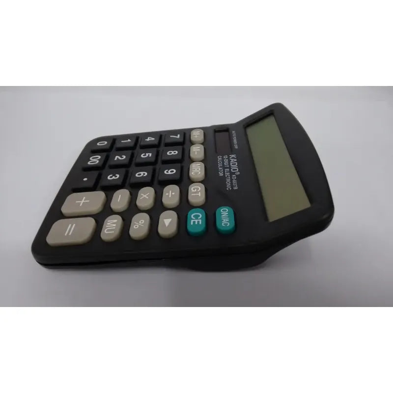 Calculadora Kadio 8837 B Color Negro