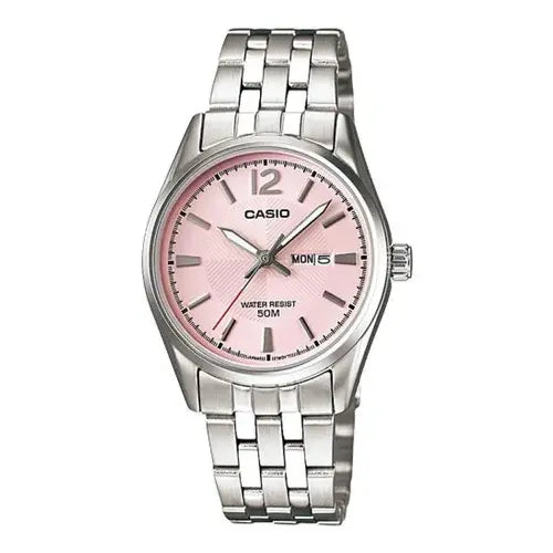 Reloj Casio Ltp-1335d-5av Cuarzo Plateado