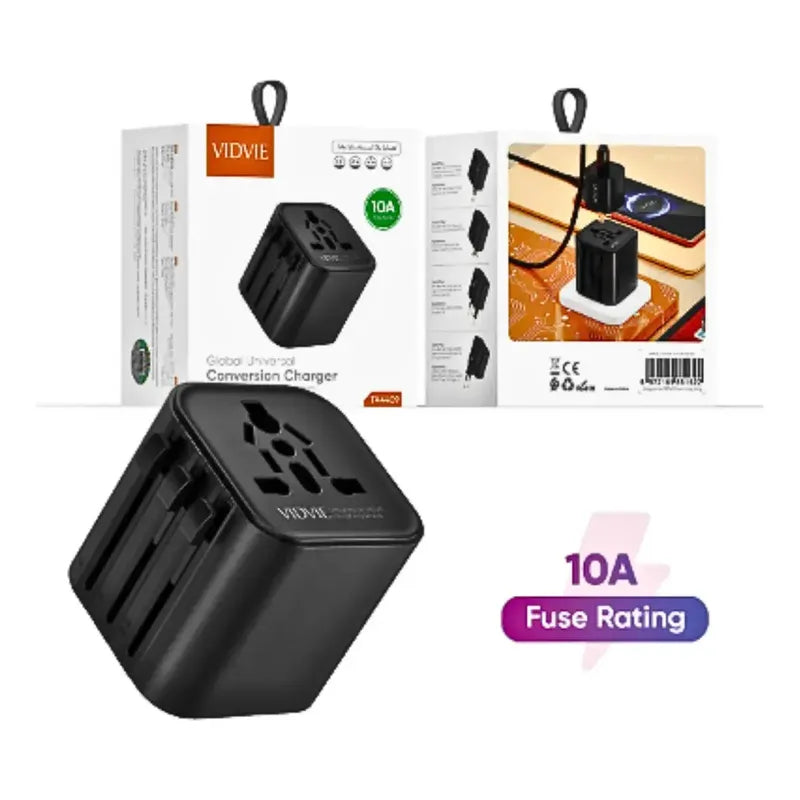 Adaptador Enchufe Universal Viajes Europeo Americano Uk