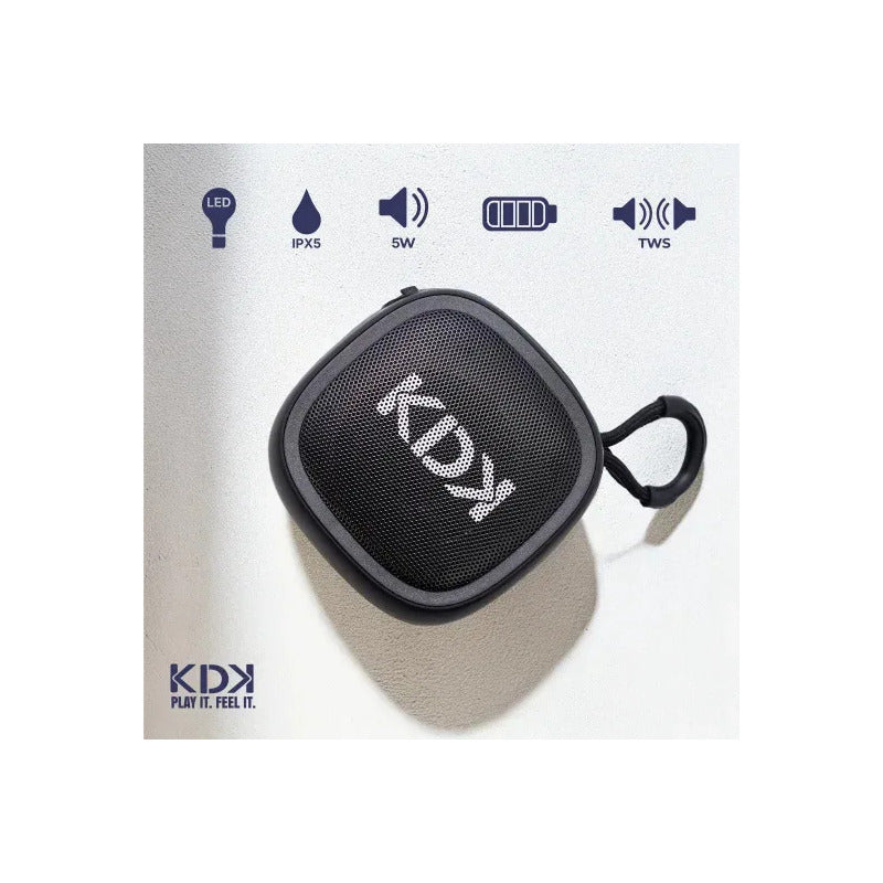 Parlante Mini Kdk Bluetooh Negro 5w