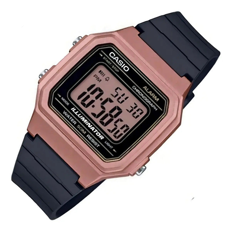 Reloj Casio W-217hm-5avdf Cuarzo Unisex Color De La Correa Resina
