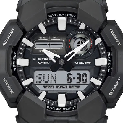 Reloj G-shock Ga-010-1a Carbono/resina Hombre Negro
