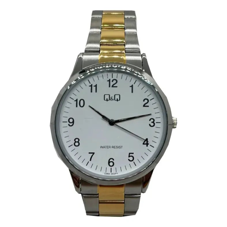 Q&q C08a-003py Hombre Adultos (cód: 26842200) Dorado Plateado Blanco