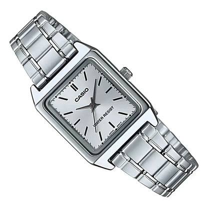 Reloj Casio Dama Ltp-v007d-7e, Acero Plateado