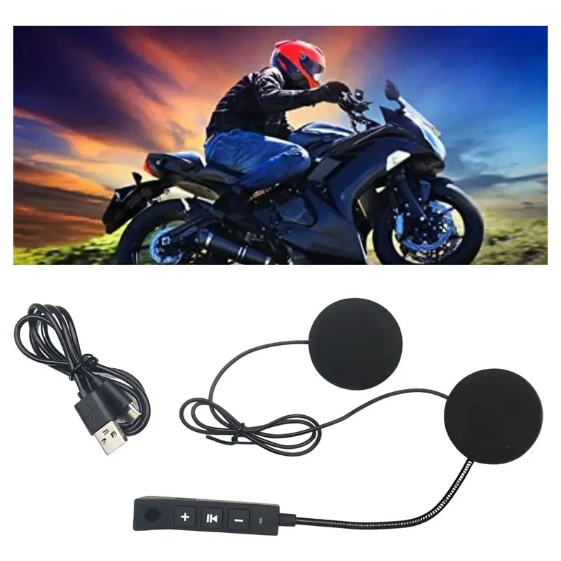Audífonos Auriculares Inalámbrico Para Casco Motocicleta