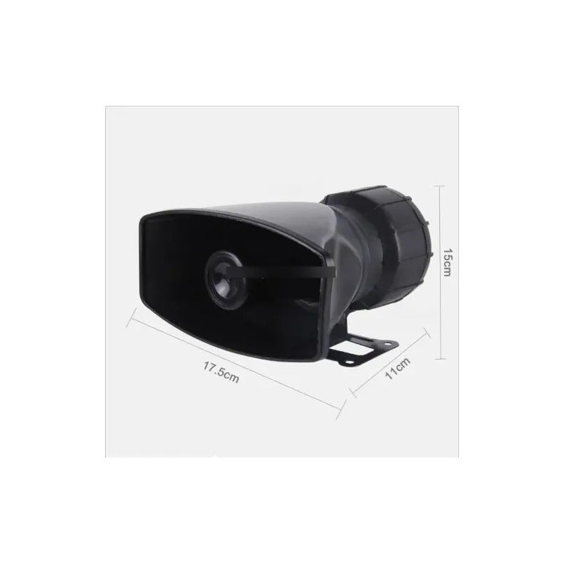 Alarma Eléctrica Para Auto Altavoz De Sirena 5 Tonoshjs78005