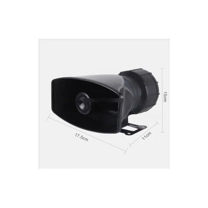 Alarma Eléctrica Para Auto Altavoz De Sirena 5 Tonoshjs78005