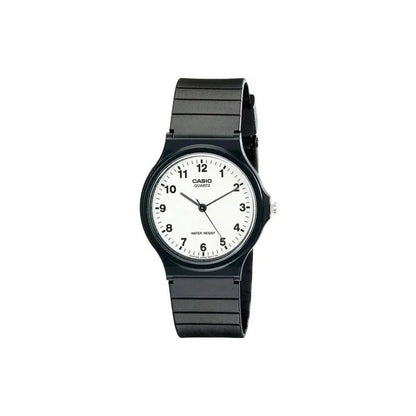 Reloj Casio Mq-24-7b Analógico Unisex De Resina Con Fondo Blanco