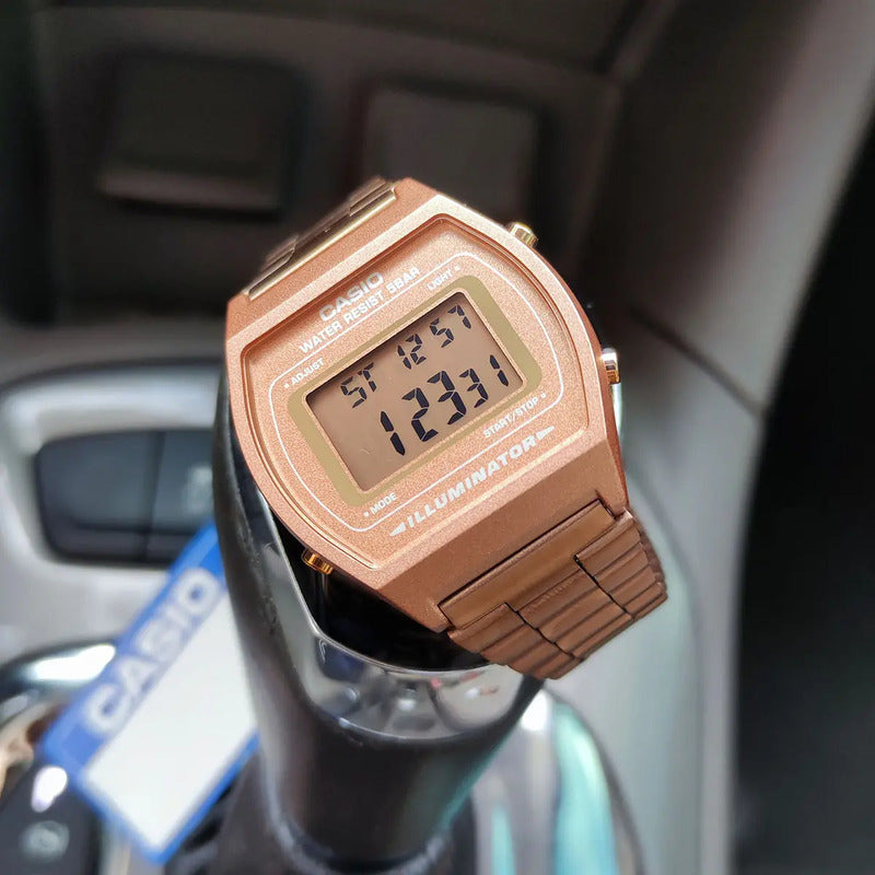 Reloj Casio Vintage B640wc-5avt Unisex Rosa