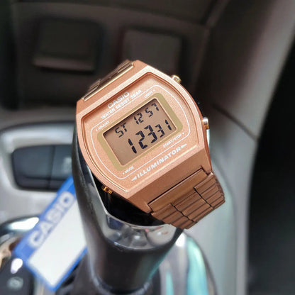 Reloj Casio Vintage B640wc-5avt Unisex Rosa