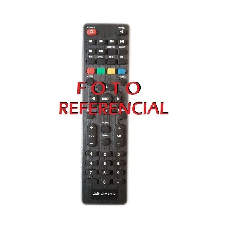 Control Remoto Genérico Para Vision Foto Referencial