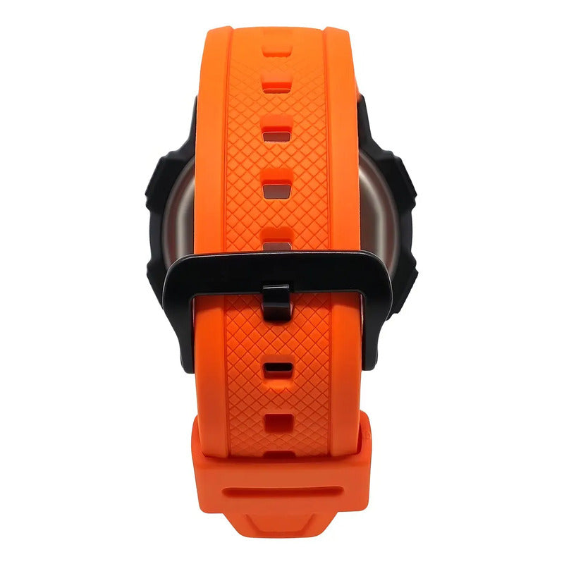 Reloj Pulsera Hombre Casio Youth Series Ae-1000w-4bv Naranja Negro