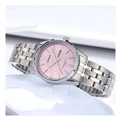 Reloj Casio Ltp-1335d-5av Cuarzo Plateado