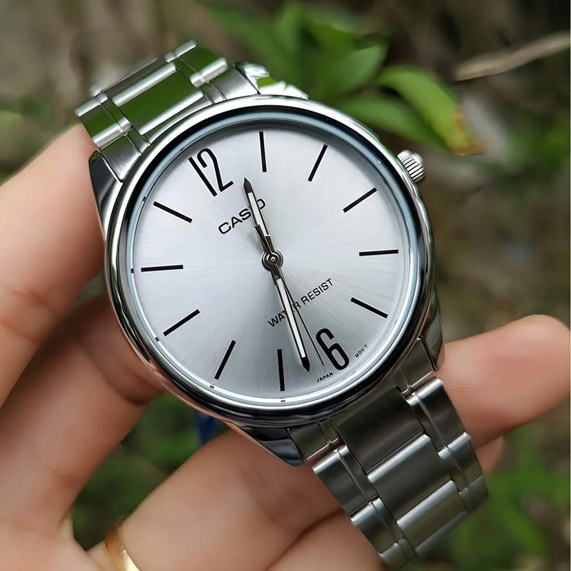 Reloj Mujer Casio Ltp-v005d-7b Ag Of Local Barrio Belgrano Plateado