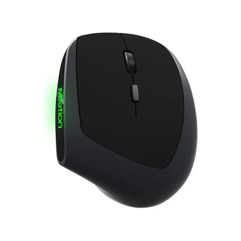 Mouse Vertical Ergonómico Inalámbrico Meetion R390 3200dpi Negro