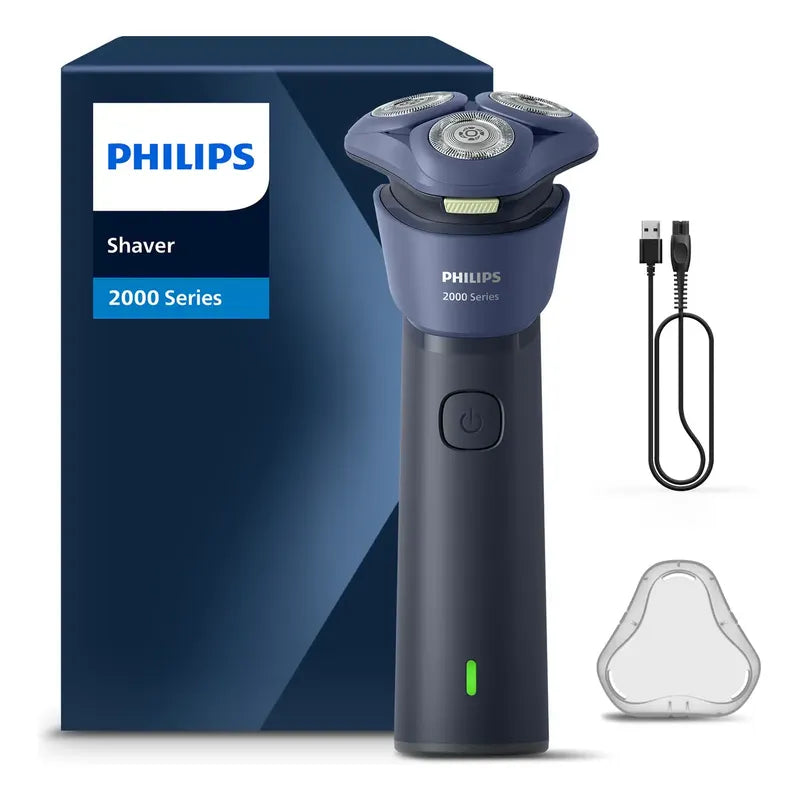 Afeitadora Philips Serie 2000 En Húmedo Y Seco S2885/00 Azul Oscuro