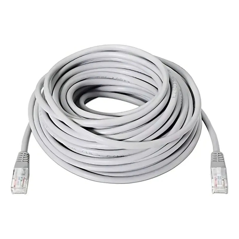 Cable De Red Utp Categoría 5e De 30 M Con Conectores Rj45 Macrotechnology