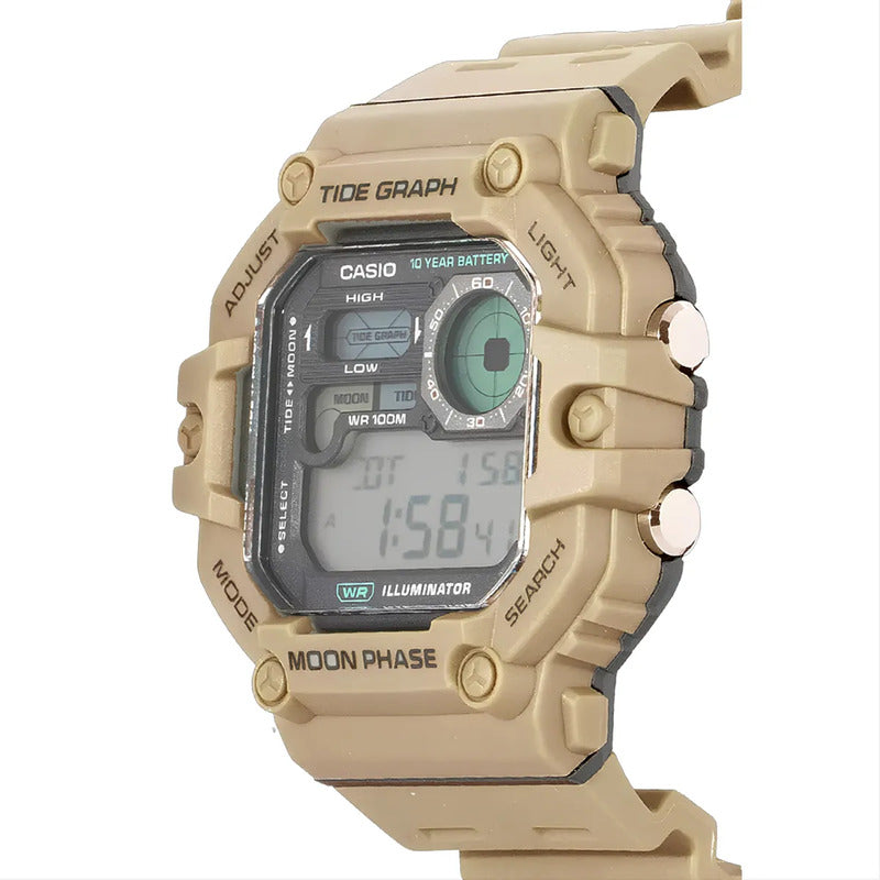 Reloj Casio Ws-1700h-5a Resina Hombre Marron