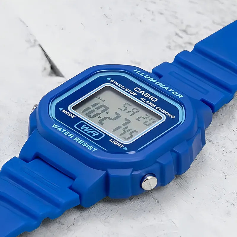 Reloj Casio La-20wh-2a Unisex Digital Azul Correa