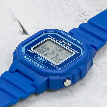 Reloj Casio La-20wh-2a Unisex Digital Azul Correa